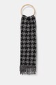Answear Lab esarfa de lana panza negru ed.s192.ios