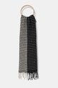 Answear Lab fular panza negru 1050.CMS