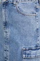 Answear Lab fustă din denim albastru W3395.HWK