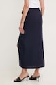 Льняная юбка Answear.LAB LD1023.HMS тёмно-синий WZ24