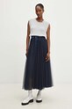 Φούστα Answear.LAB 8077.1fh σκούρο μπλε WZ24