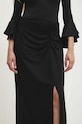 Answear Lab fustă de in negru V15320.hh