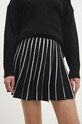 Answear Lab spódnica casual czarny 88042.IKK