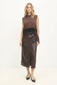 Юбка Answear.LAB b9123c.ilk коричневый WZ24