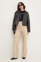 Answear.LAB jeansy 82377.ijs beżowy WZ24