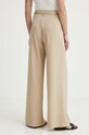 Odzież Answear Lab spodnie z wełną P950.HWK beżowy