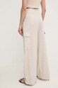 Oblečenie Ľanové nohavice Answear.LAB L8659.HWK béžová