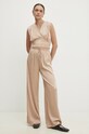 Kalhoty Answear.LAB 5019.TKK béžová WZ24