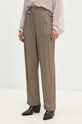 Штани Answear.LAB зелений sng.spd015.tjs