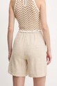 Oblečení Lněné kraťasy Answear.LAB 5082.IKK béžová