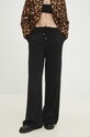 Answear Lab spodnie tkanina czarny 241620.th