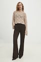 Answear Lab pantaloni hu0052.fh maro WZ24
