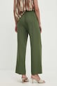 Îmbrăcăminte Answear Lab pantaloni din in v15334.ims verde