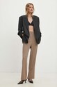 Штани Answear.LAB b913.ims бежевий WZ24