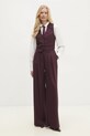 Штани Answear.LAB W24W.LF.031242.tos фіолетовий WW25