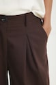 Answear Lab spodnie brązowy 33044a.FKK