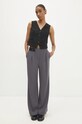 Answear Lab pantaloni 971373.hms gri WW25