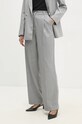 Answear Lab pantaloni 71520.tos gri WZ24