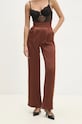 Answear Lab pantaloni panza maro 1153.5029.tos