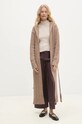Answear Lab pantaloni 9220.ILK burgundia WZ24