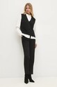 Штани Answear.LAB pk2819.ILK чорний WZ24