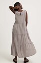 Odzież Answear Lab sukienka D73761M30435A.HWK beżowy