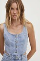 Answear Lab rochie din denim albastru rd8393.IKK