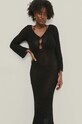 Answear Lab sukienka 4262.TWK czarny WZ24