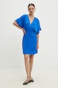 Šaty Answear.LAB 3018.TKK modrá WZ24