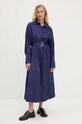 Answear.LAB sukienka bawełniana SNG19.TKK granatowy WZ24