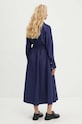 Odzież Answear.LAB sukienka bawełniana SNG19.TKK granatowy