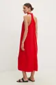 Φόρεμα με λινό Answear Lab 80% Βισκόζη, 20% Λινάρι