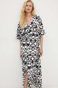 Answear Lab rochie maxi negru sng.ssd04r.tjs