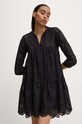 Answear Lab sukienka bawełniana czarny SNG77.TMS
