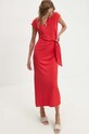 Answear Lab sukienka 1319.ijs czerwony WZ24
