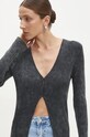 Answear Lab cardigan din bumbac gri 4133.tos