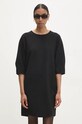 Answear Lab rochie 95624abfq.iw negru WZ24