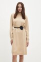 Сукня Answear.LAB 1019.HLK коричневий WZ24