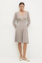 Šaty Answear.LAB 5160.HLK šedá WZ24