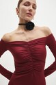 Answear Lab rochie burgundia 111313.tos