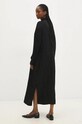 Odzież Answear.LAB sukienka z jedwabiem 7210.tos czarny