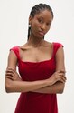 Велюрова сукня Answear.LAB червоний 2542.tos