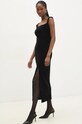 Îmbrăcăminte Answear Lab rochie de catifea 2542.tos negru