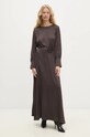 Answear Lab rochie maxi maro ed020368.ilk