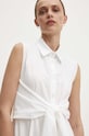 Answear Lab rochie alb 1522.HWK
