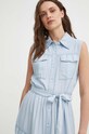 Answear Lab rochie din denim albastru LAF36.HWK
