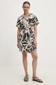Answear Lab rochie din bumbac F23351.HWK negru WZ24
