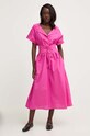 Šaty Answear.LAB b9372.iw ružová WZ24