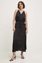 Answear Lab rochie b9258.iw negru WZ24