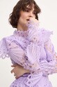 Answear Lab rochie din bumbac 1629.IW violet